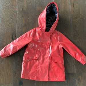 Red Raincoat w/ Hood